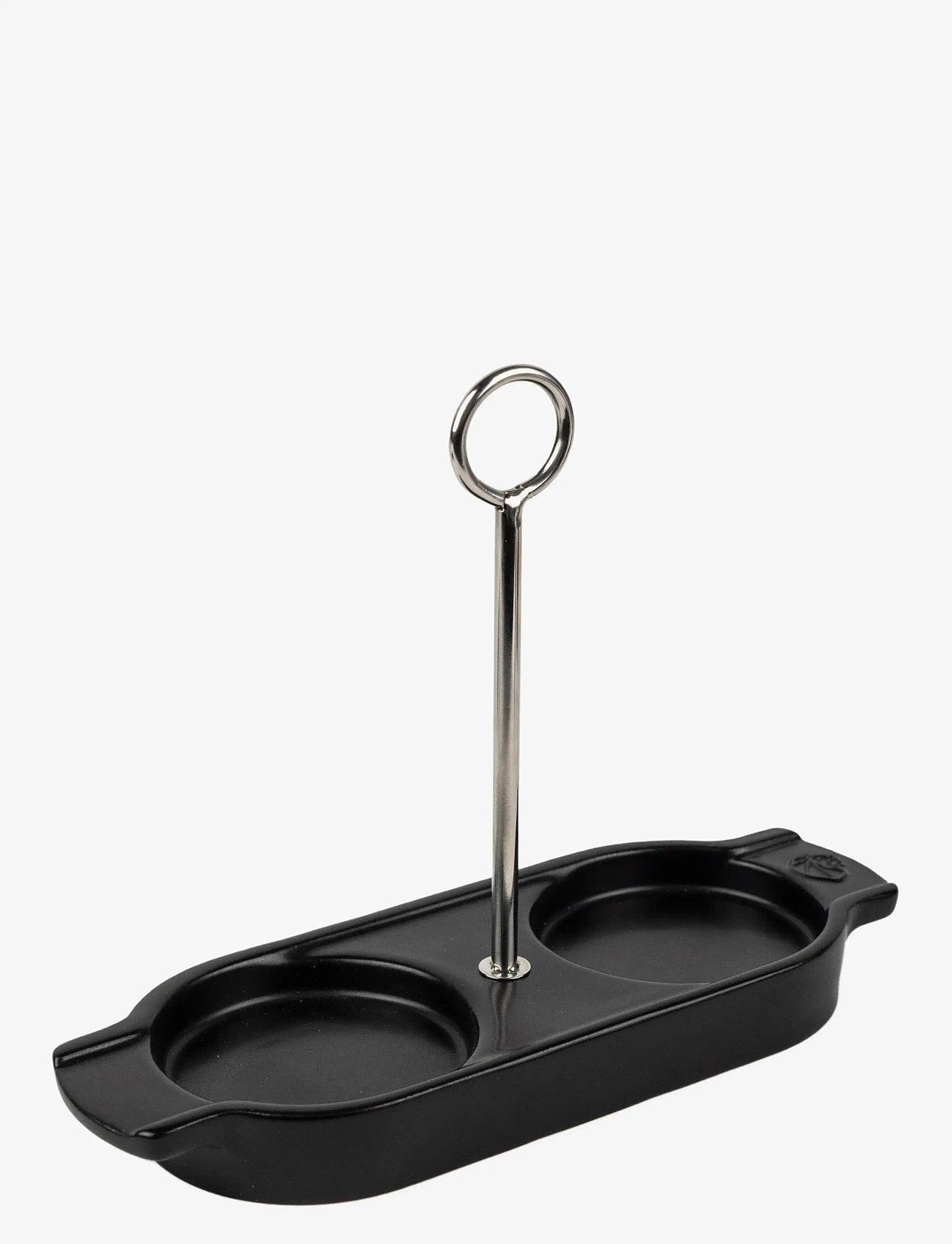 Peugeot - Linea ceramic tray with handle, satin black - brickor - satin black - 0