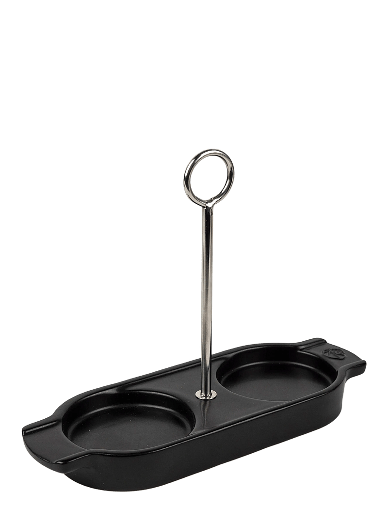 Peugeot - Linea ceramic tray with handle, satin black - brickor - satin black - 0