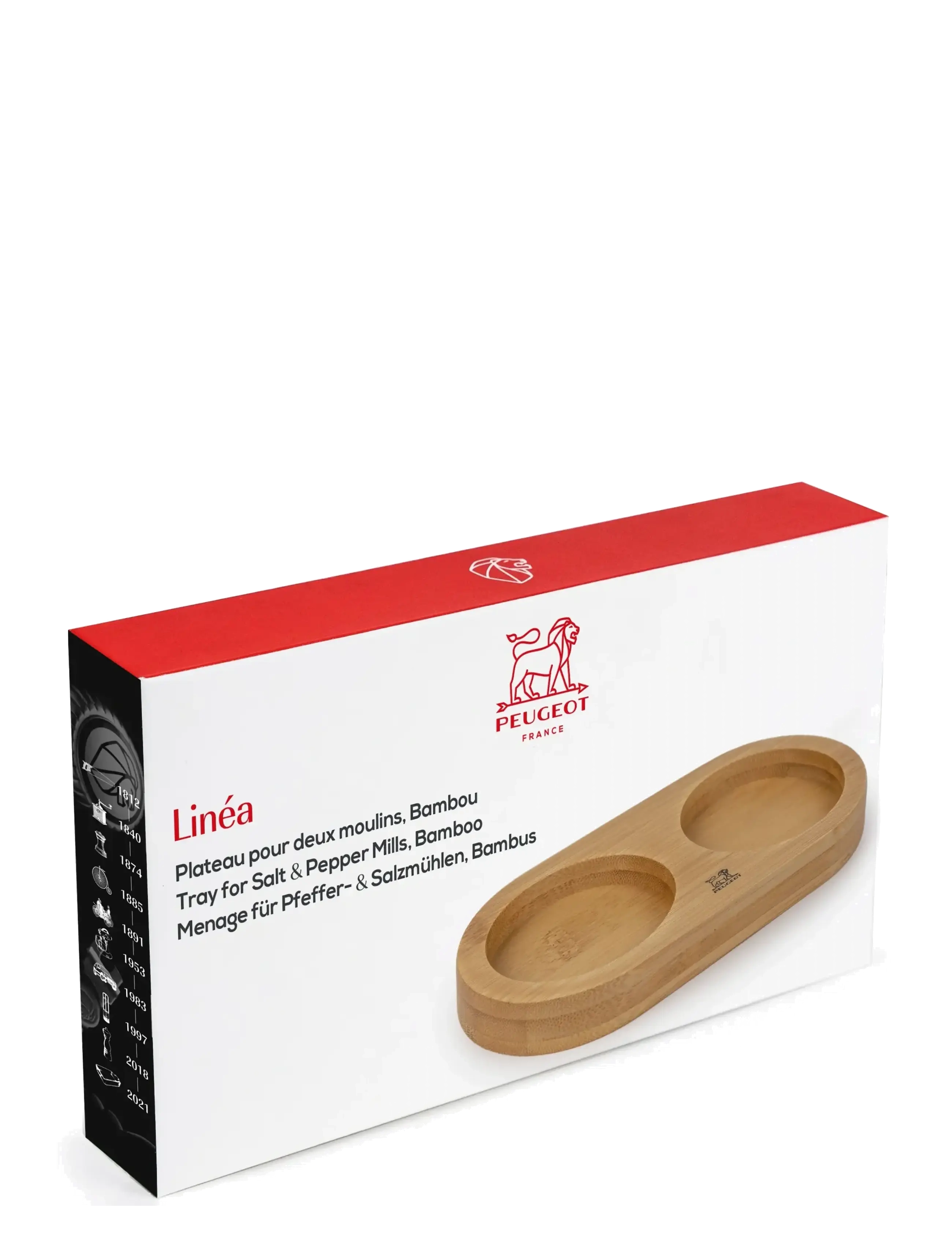 Peugeot - Linea Bambus bakke, natur - zout en peper molens - natural - 1