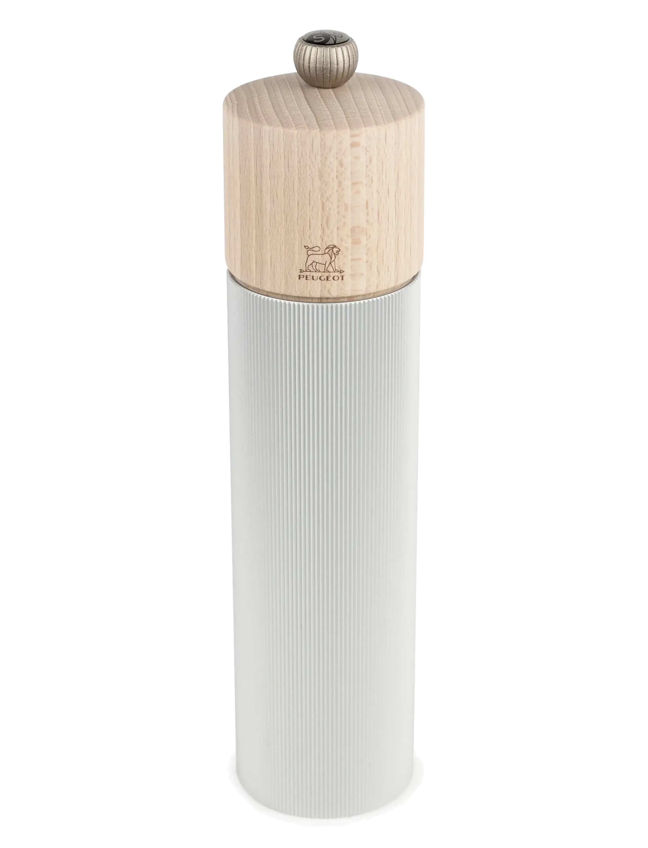 Peugeot - Line Saltkværn 22 cm Aluminium - salz- & pfefferstreuer - aluminium & nature - 1