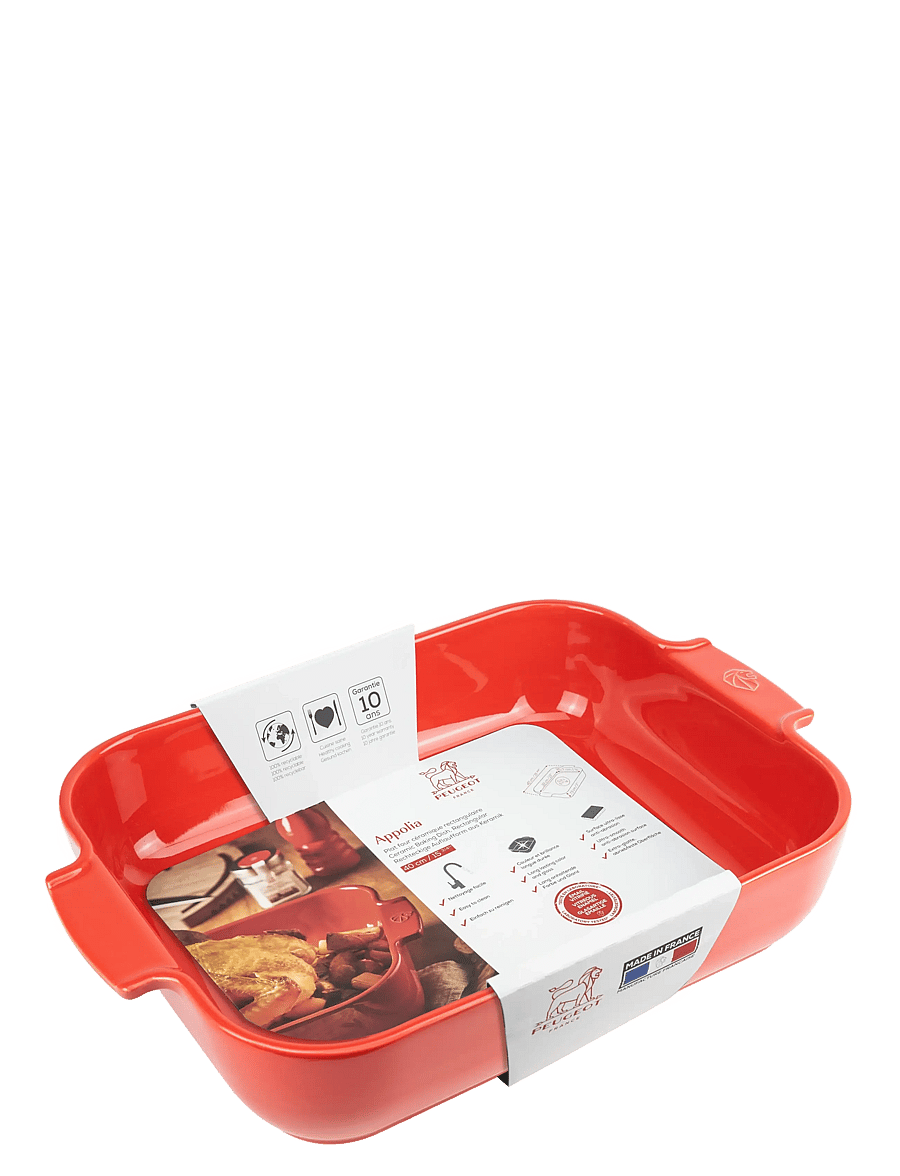Peugeot - Appolia Keramisk Rektangulær rød 40 cm - sõbrapäeva kingitused - red - 1