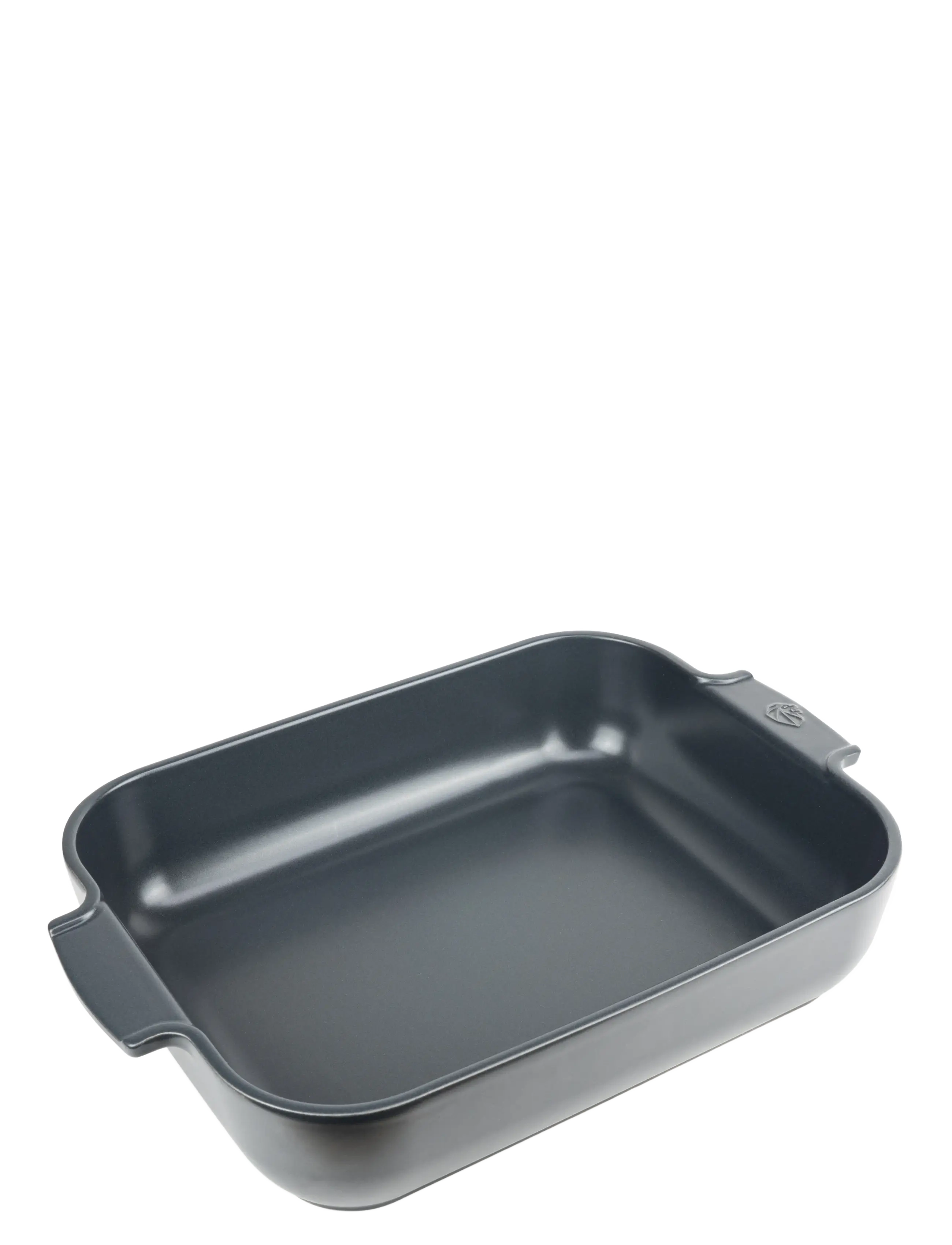 Peugeot Appolia Keramisk Rektangulær Mat Sort 40 Cm, cm, Kitchen, Grau - Oven Molds, Homeware