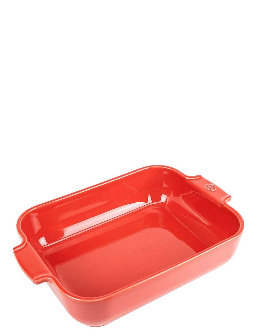 Peugeot - Appolia Keramisk Rektangulær Rød 32 cm - ofenformen - red - 0