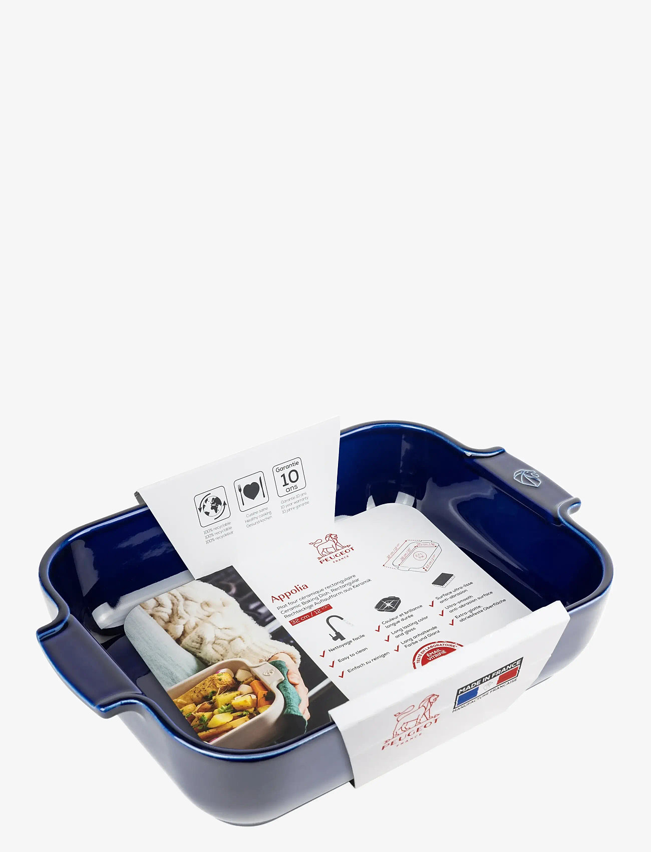 Peugeot - Appolia Ceramic Rectangular Blue 32 cm - nach preis einkaufen - blue - 1