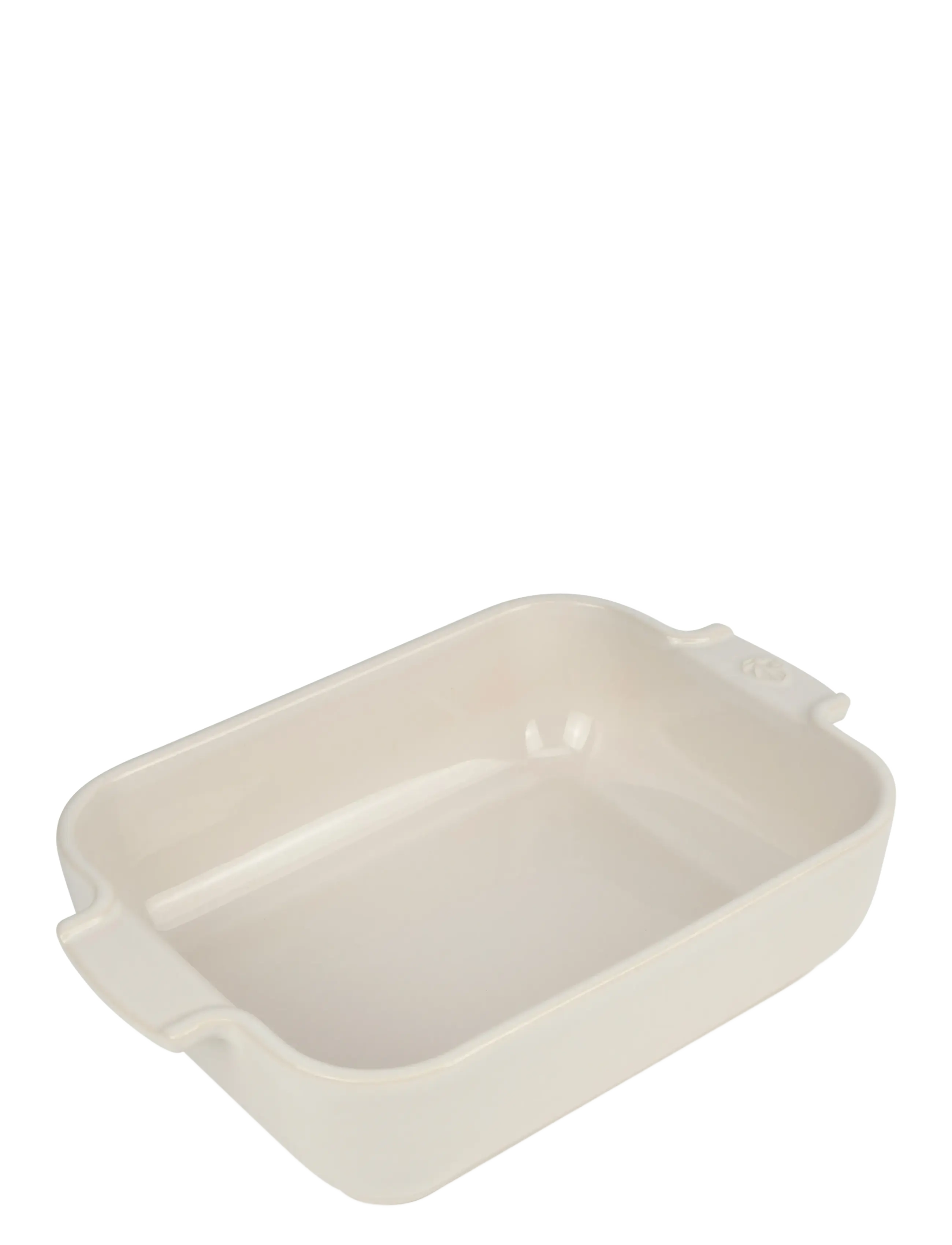 Appolia Ceramic Rectangular 25 cm Cream White - ECRU