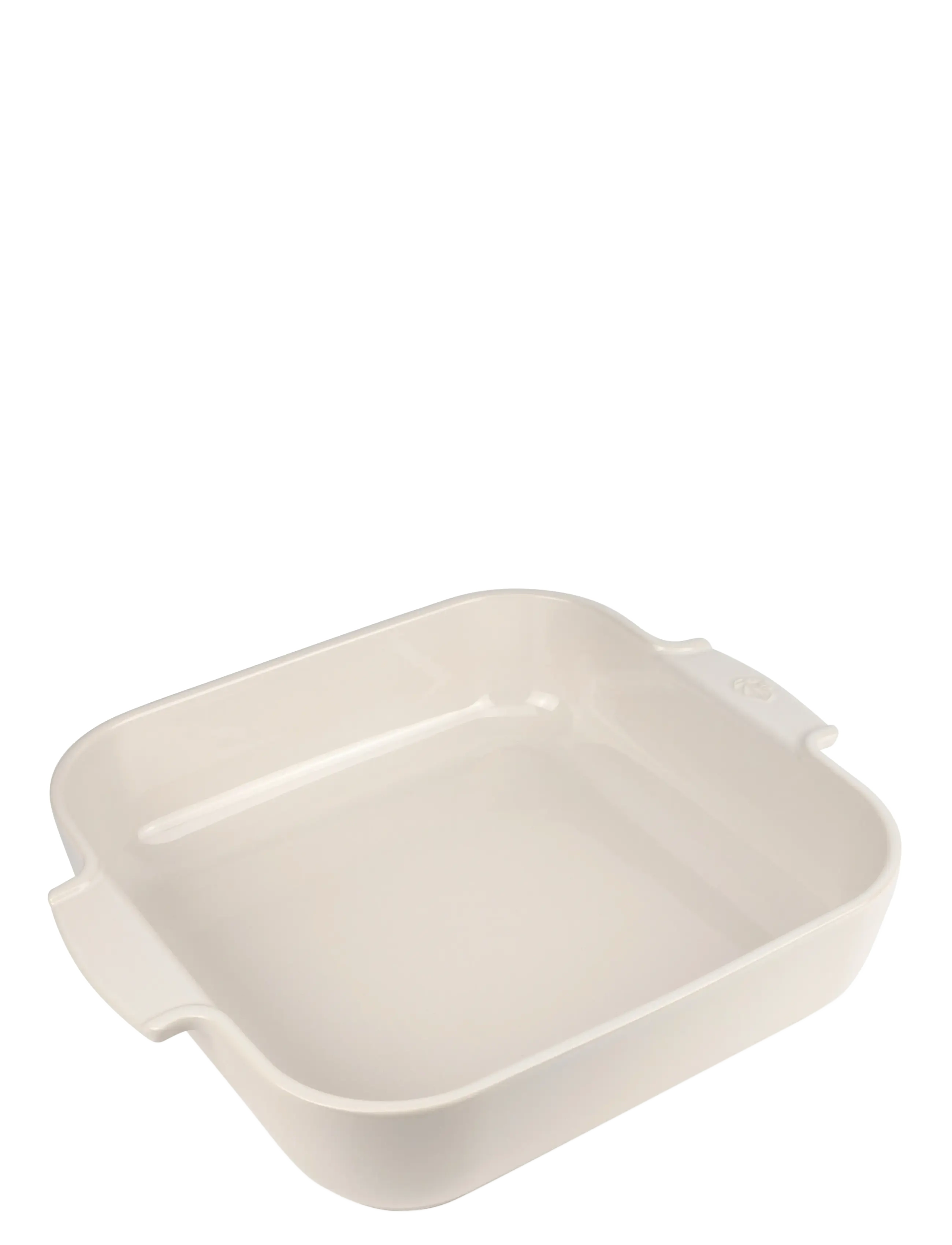 Peugeot Appolia Keramisk Firkantet Cremehvid 36 Cm, cm, Kitchen, Creme - Oven Molds, Homeware
