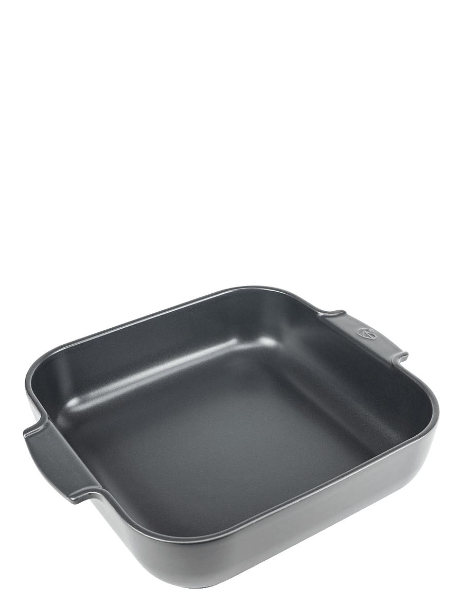 Peugeot - Appolia Keramisk Firkantet Mat sort 36 cm - brotbackformen - slate - 0