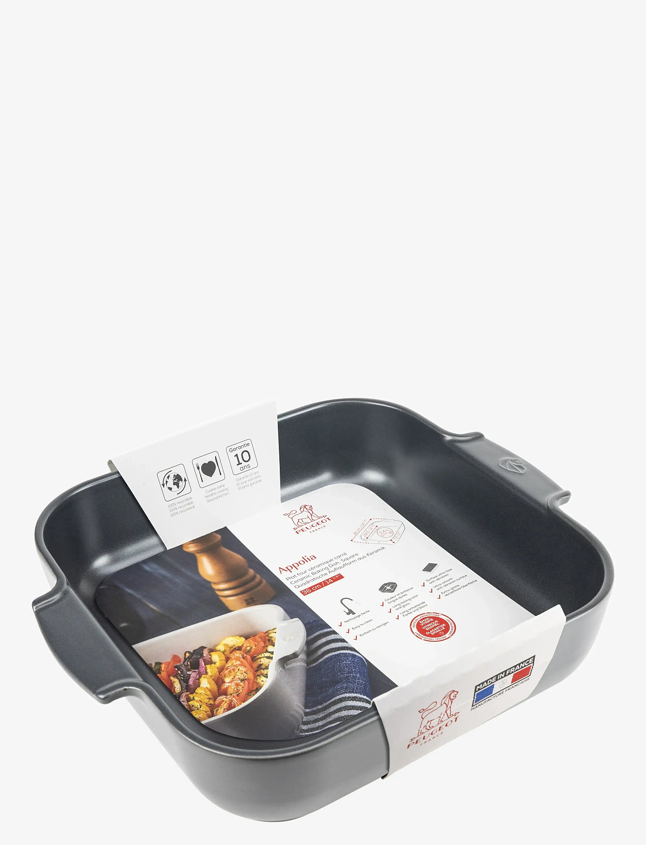 Peugeot - Appolia Ceramic Square - brotbackformen - slate - 1