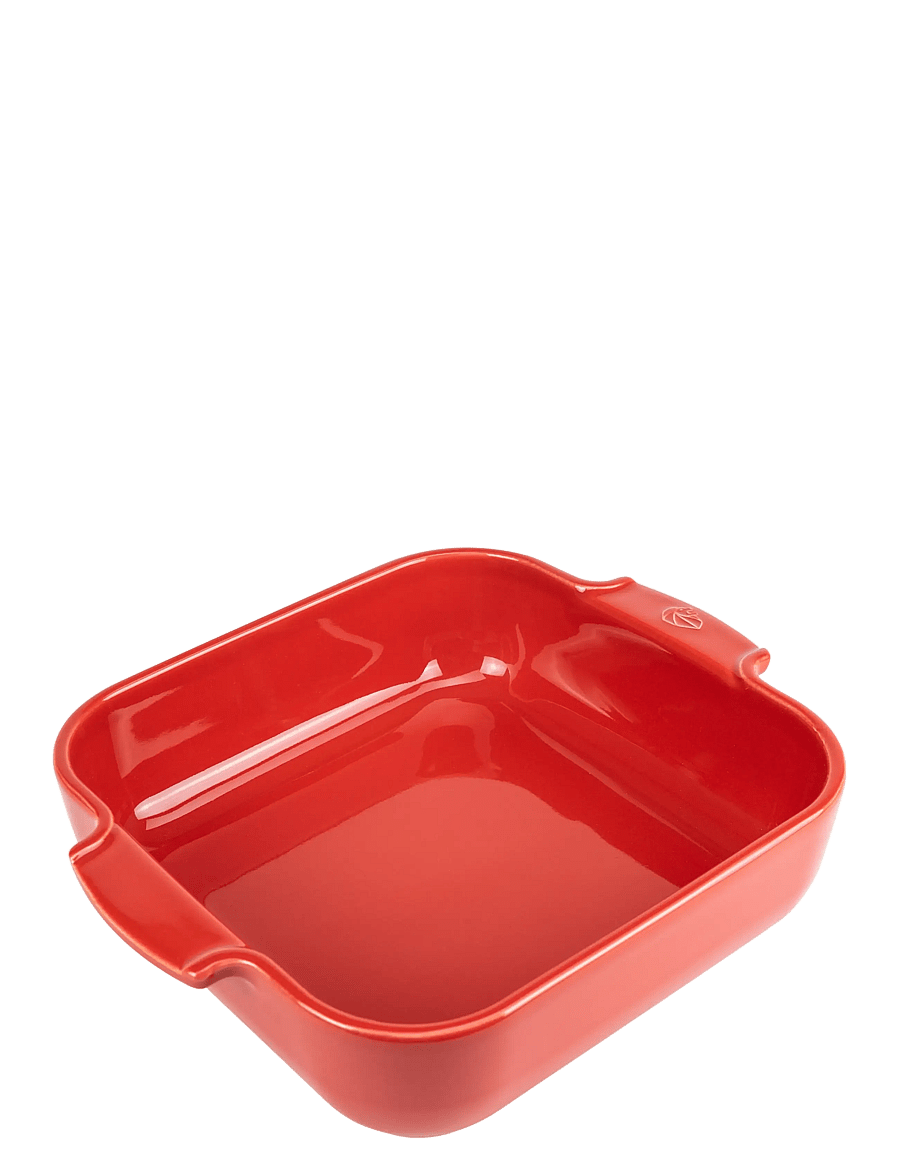 Peugeot - Appolia Keramik Firkantet rød 28 cm - brotbackformen - red - 0