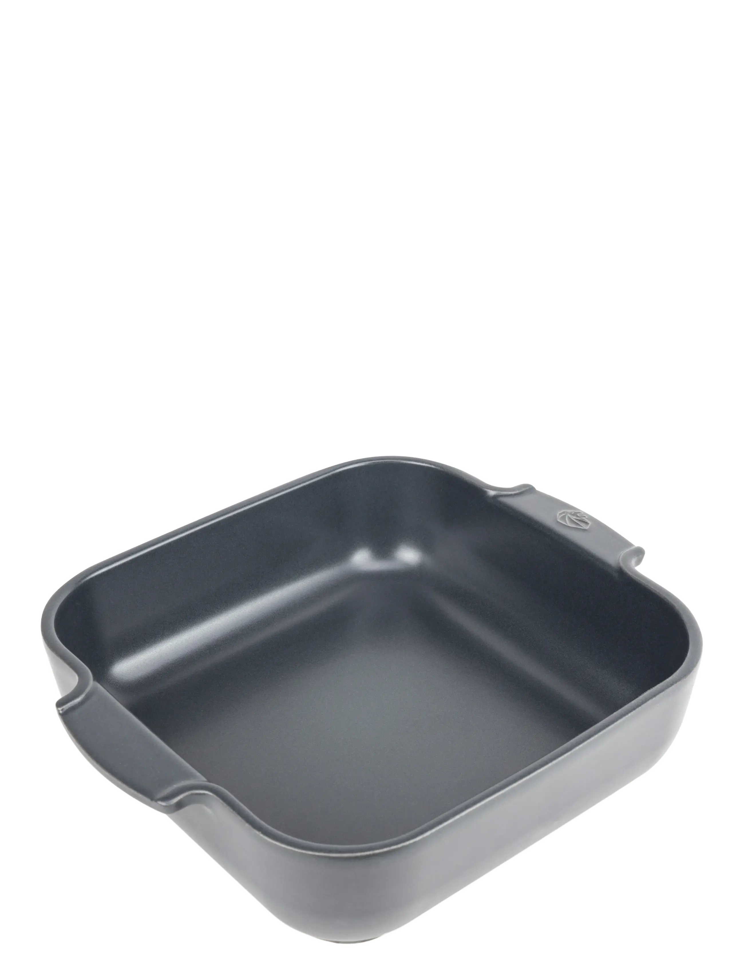 Peugeot Appolia Keramik Firkantet Mat Sort 28 Cm, cm, Kitchen, Grau - Oven Molds, Homeware