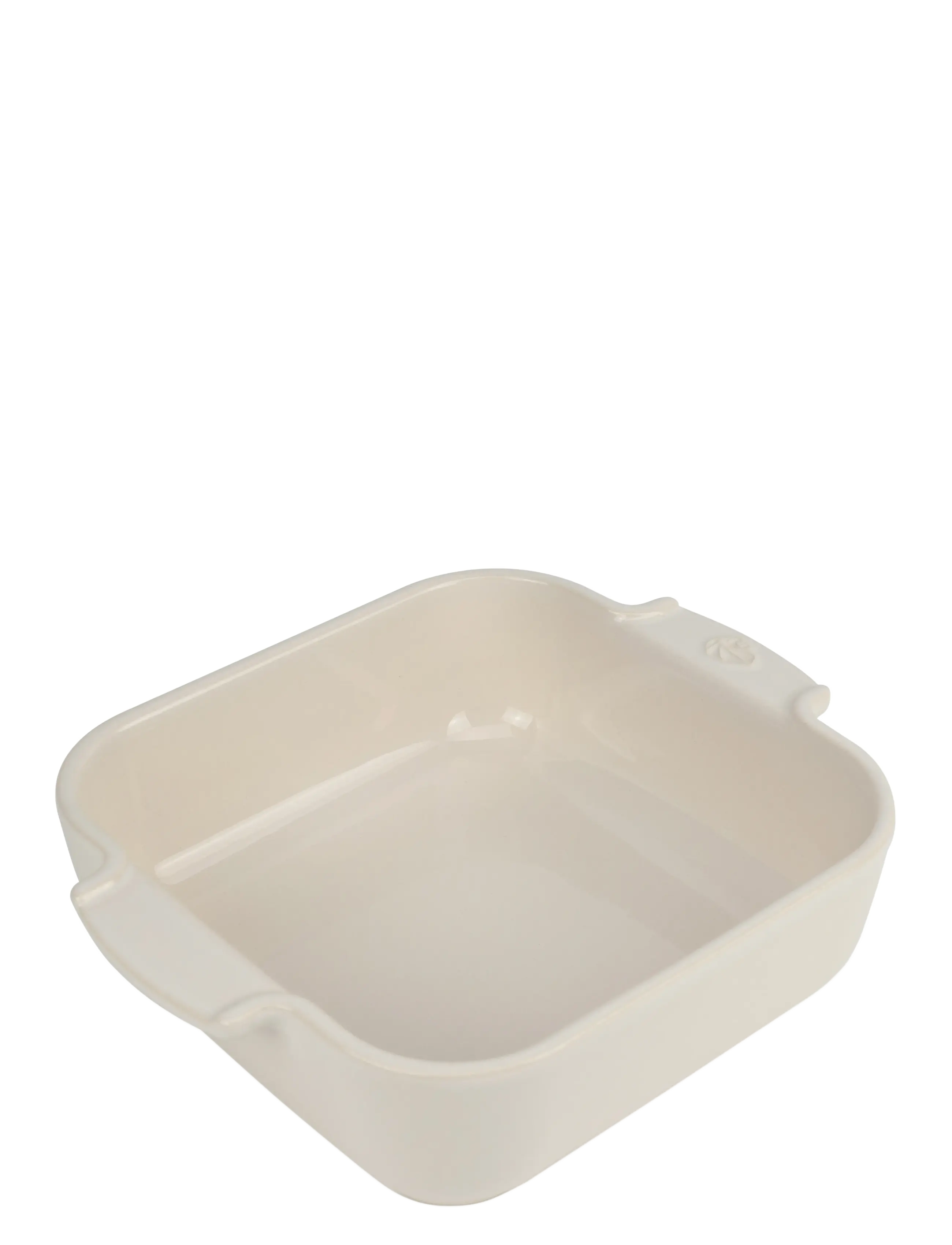 Peugeot Appolia Keramik Firkantet Cremehvid 21 Cm, 21X cm, Kitchen, Beige - Oven Molds, Homeware