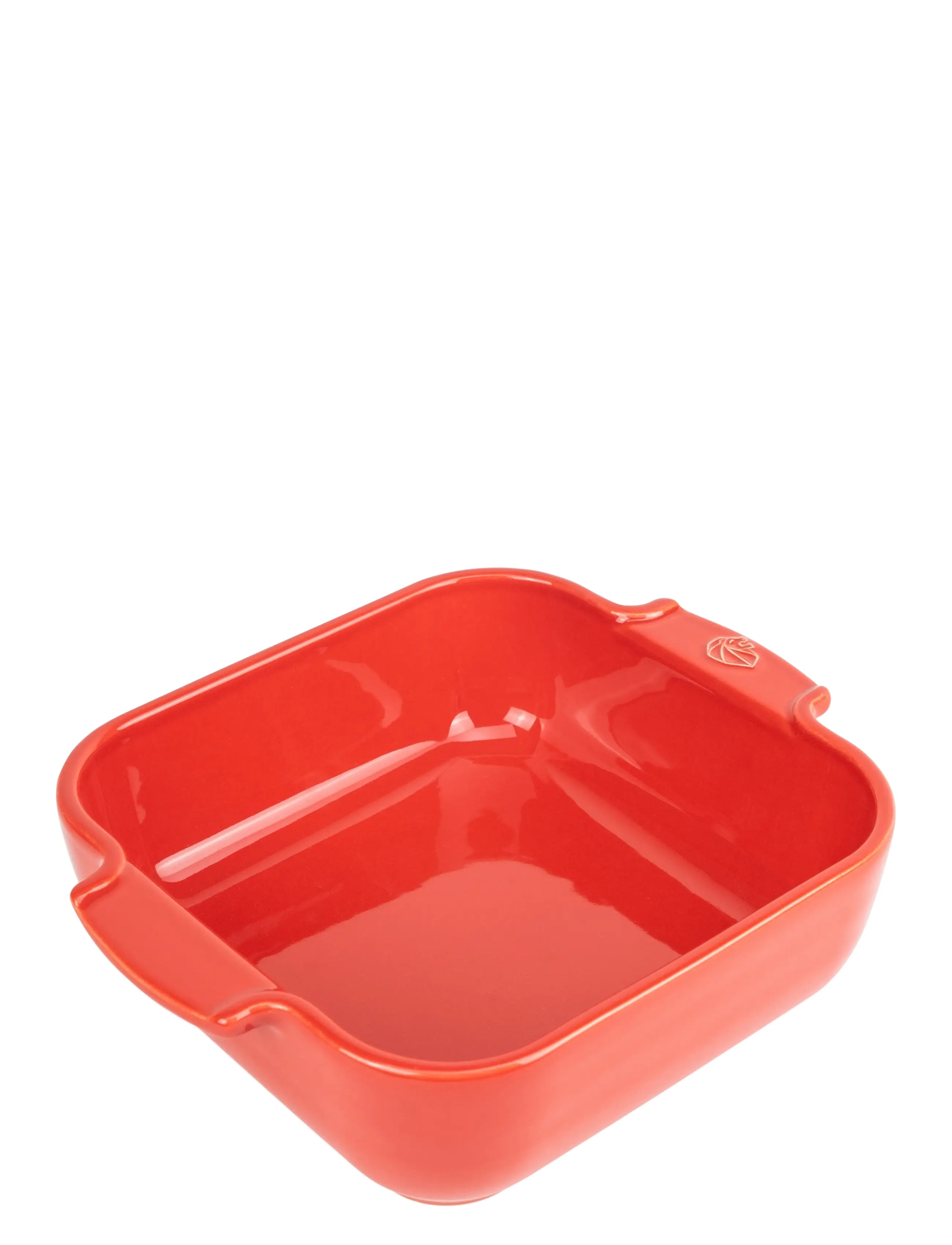 Peugeot Appolia Keramisk Firkantet Rød 21 Cm, cm, Kitchen, Rot - Oven Molds, Homeware