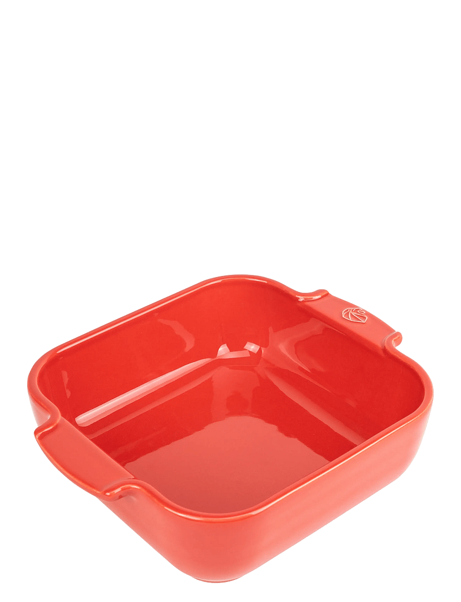 Peugeot - Appolia Keramisk Firkantet Rød 21 cm - leipävuoat - red - 0