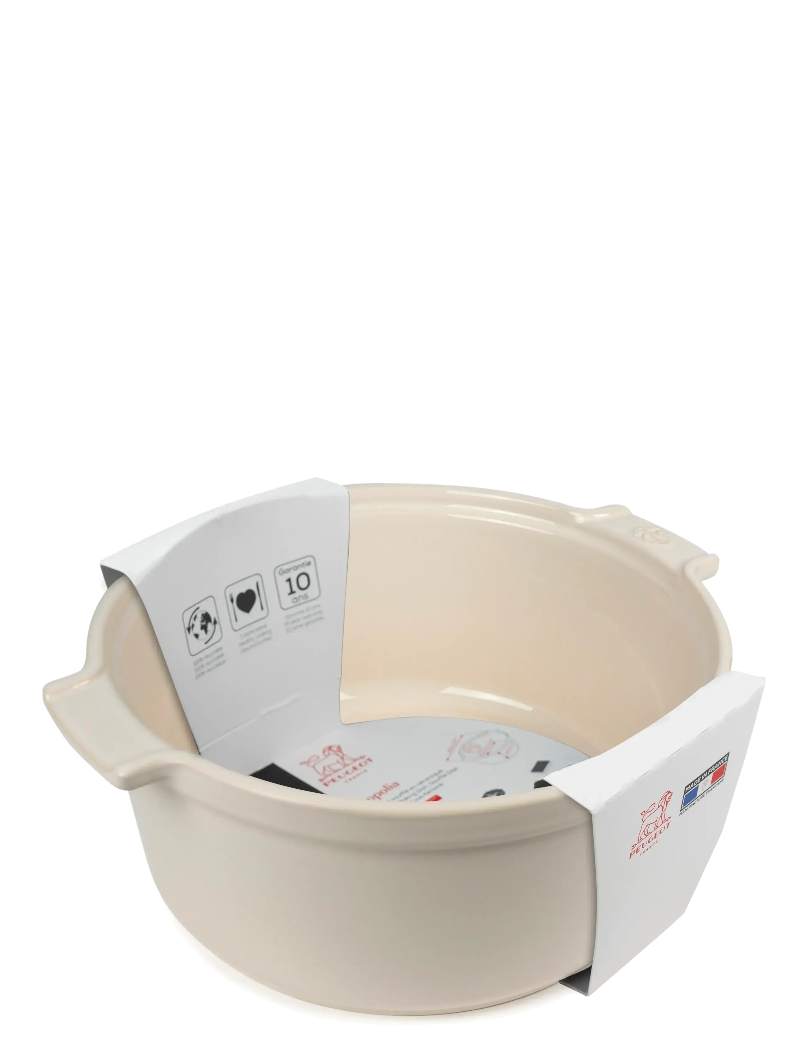 Peugeot - Appolia Soufflé cremehvid 24 cm - leivavormid - ecru - 1