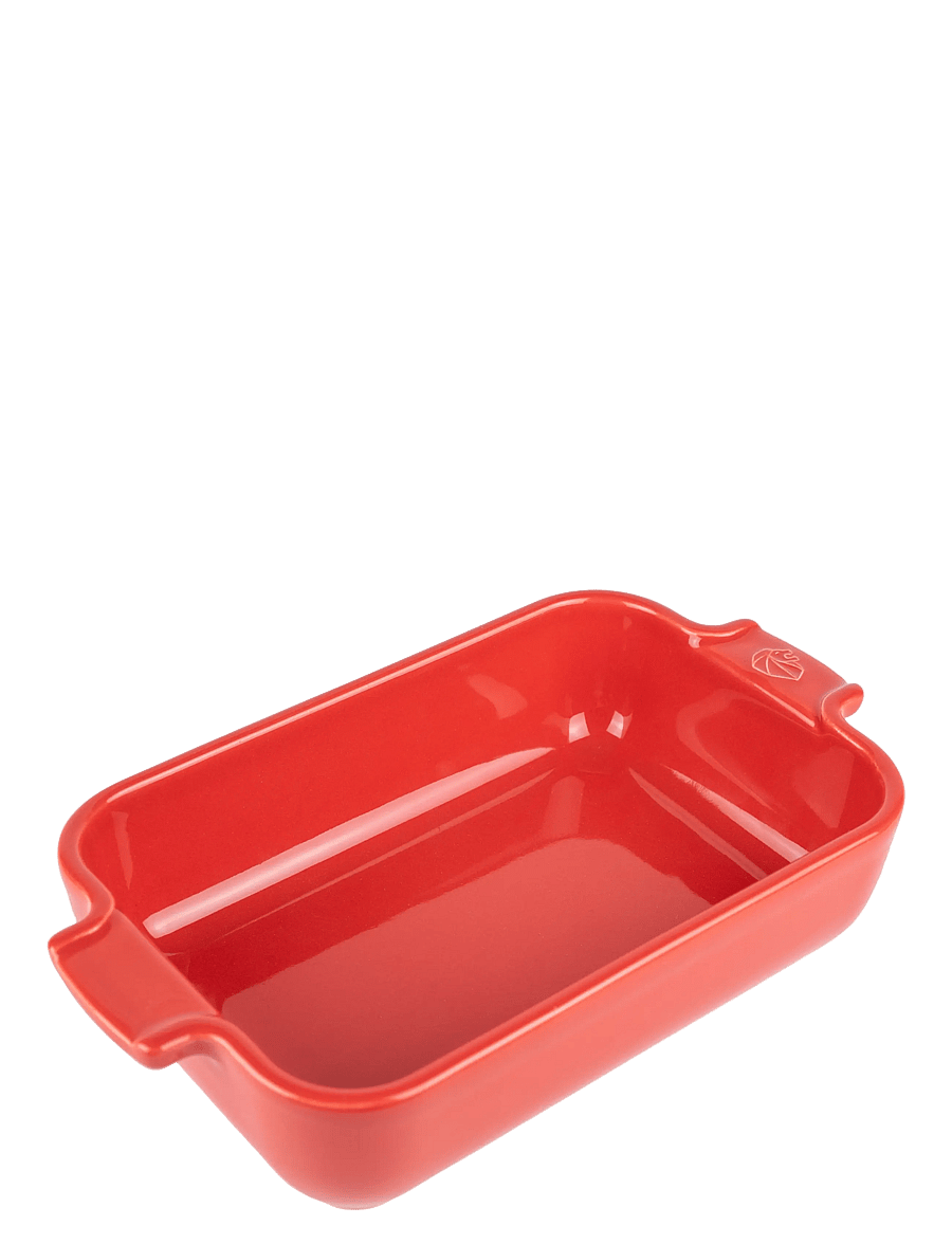 Peugeot - Appolia Rektangulært fad 22 cm Rød - ahjuvormid - red - 0