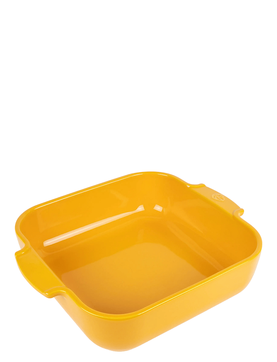 Peugeot - Appolia Firkantet ovnfad 28 cm safran gul - ahjuvormid - saffron yellow - 0