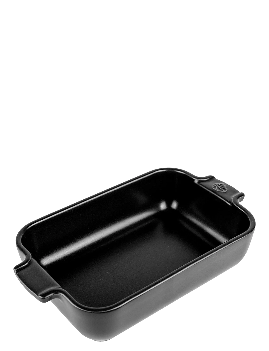 Peugeot - Appolia ovnfad rektangulært 22 cm sort satin - ahjuvormid - satin black - 0