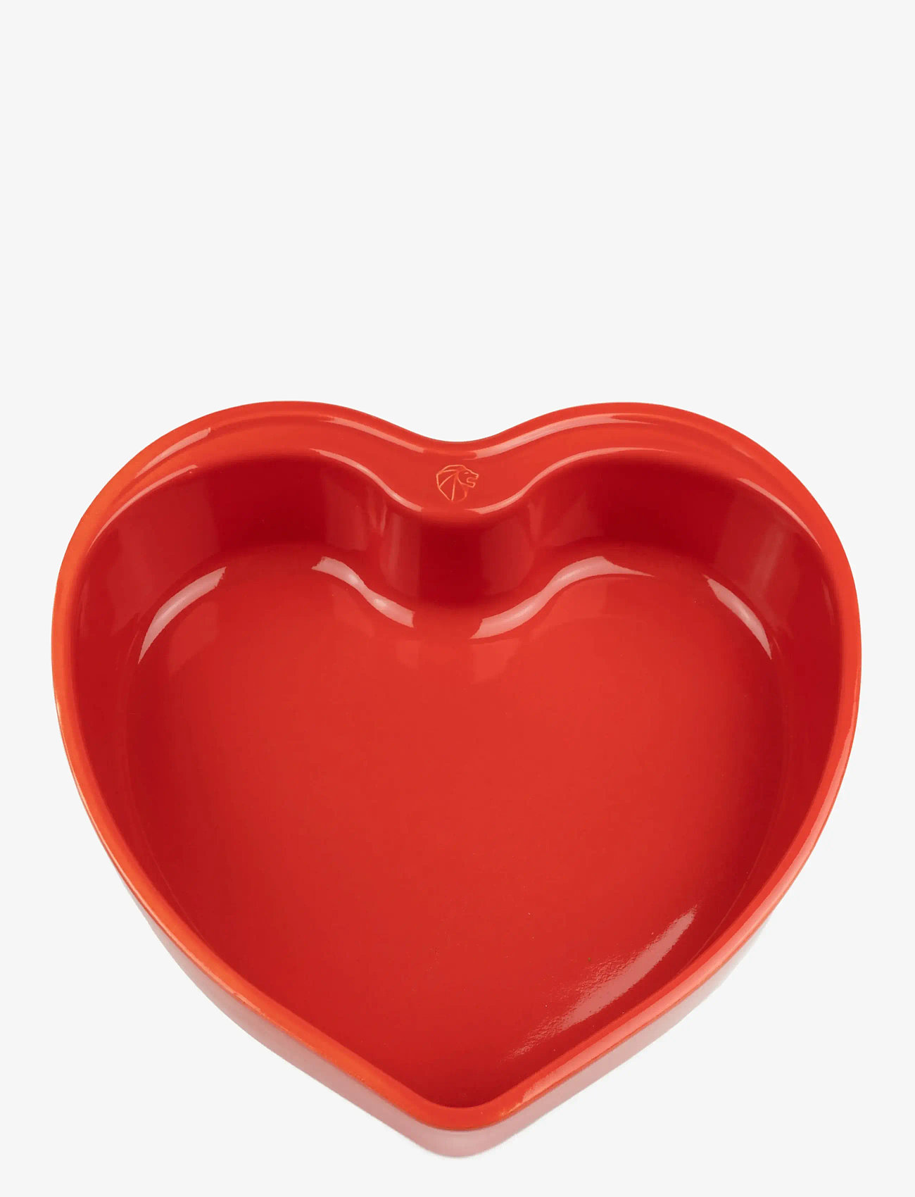 Peugeot - Appolia Fladt Hjerte stor Rød - cupcake- & muffinforme - red - 0