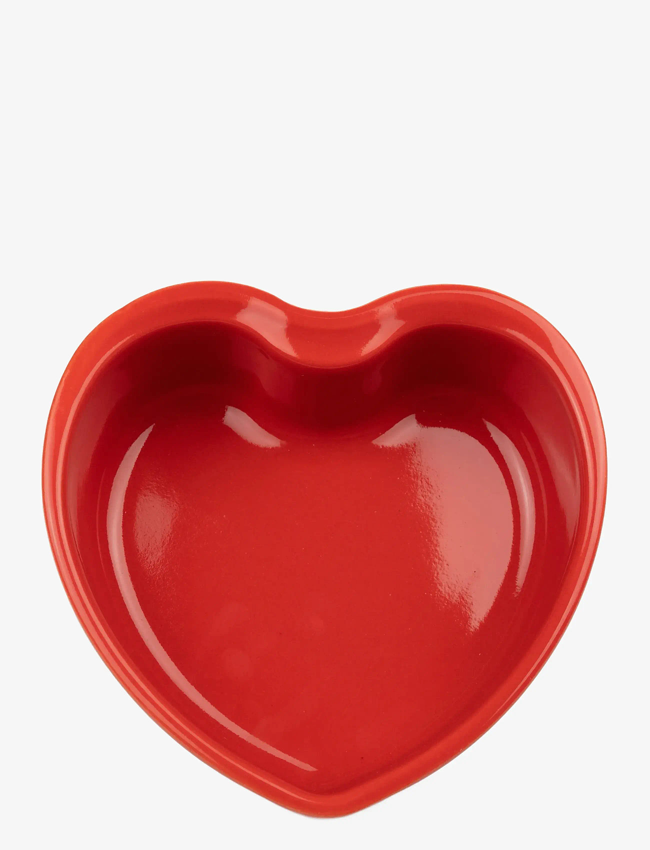 Peugeot - Appolia duo fladt hjerte lille rød - cupcake & muffin tins - red - 0