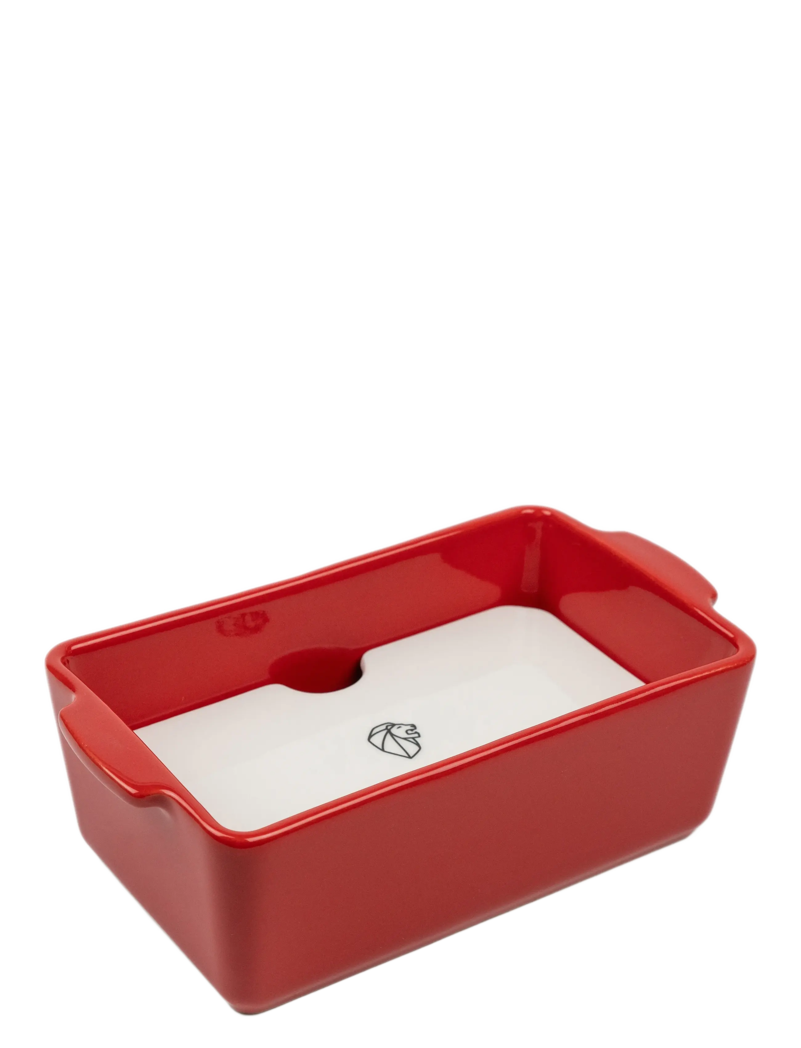 Appolia Terrine with lid & press - RED