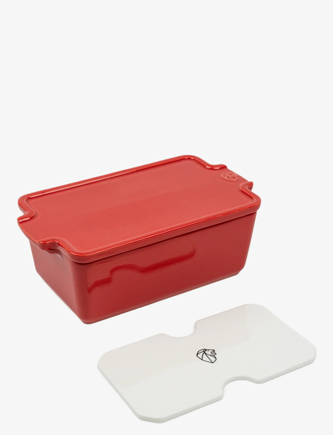 Peugeot - Appolia Terrine med låg & presse, rød - oven dishes - red - 1
