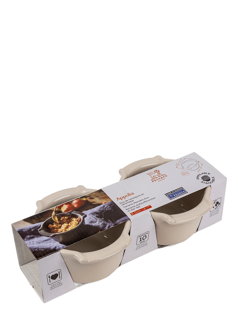 Peugeot - Appolia Duo Ramekin 11cm Cremehvid - pajad - ecru - 1