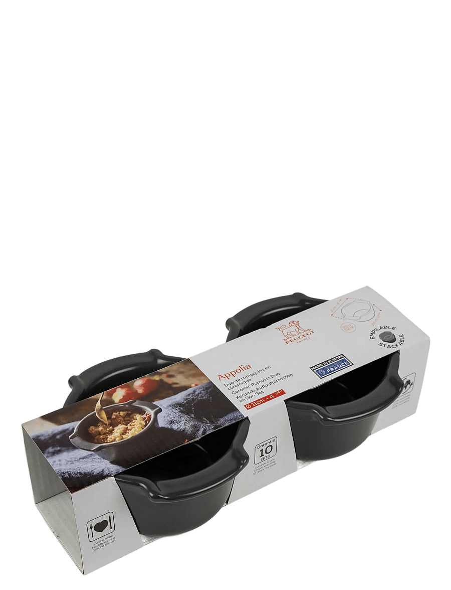 Peugeot - Appolia Duo Ramekin 11cm Mat sort - pajad - slate - 1