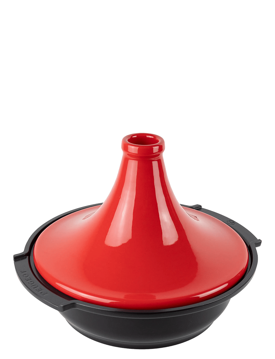 Peugeot - Tajine rød 30 cm. - andere küchenutensilien - red - 1