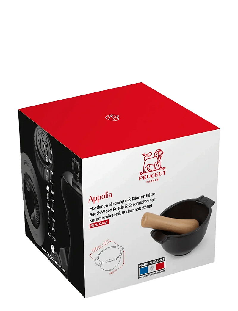 Peugeot - Appolia Morter Mat sort - uhmrid ja uhmrinuiad - slate - 1