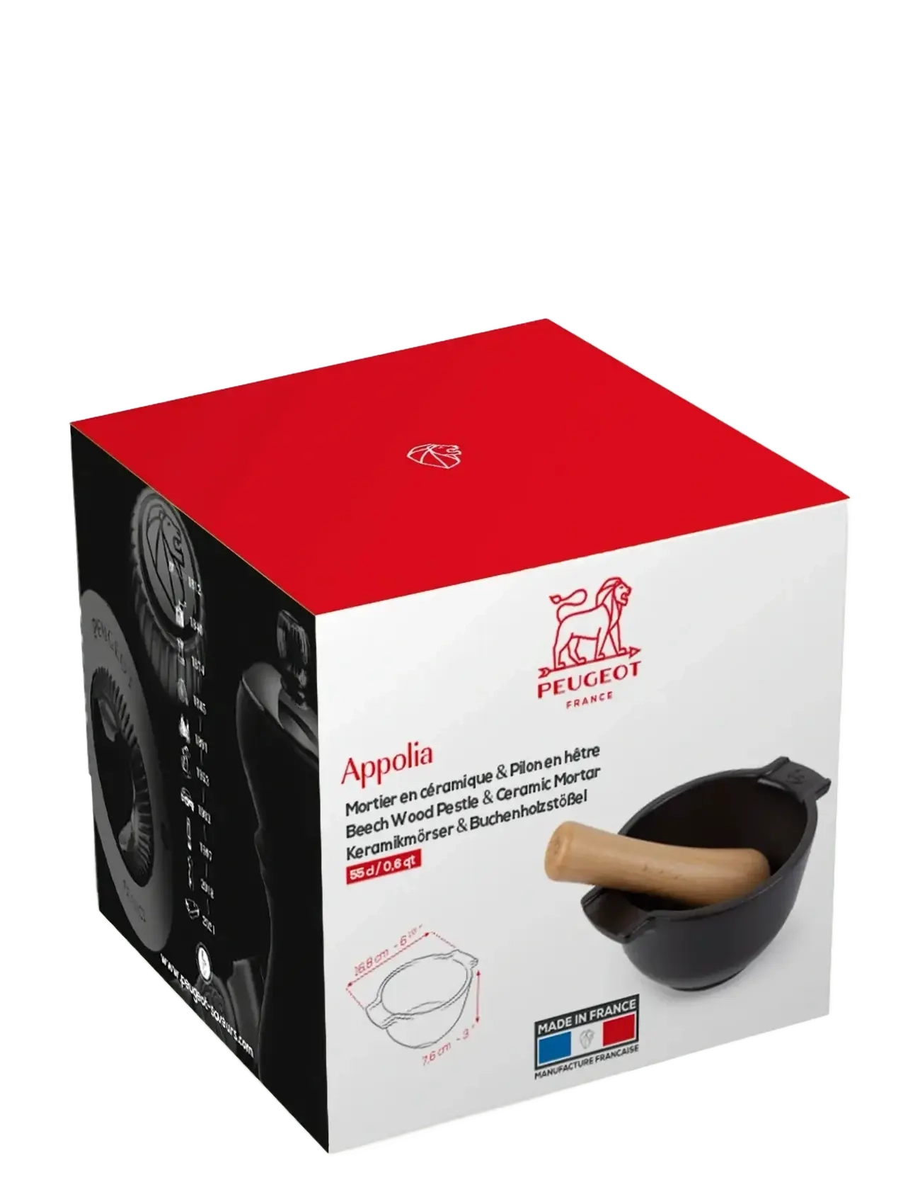 Peugeot - Appolia Morter Mat sort - grūstuvės - slate - 1