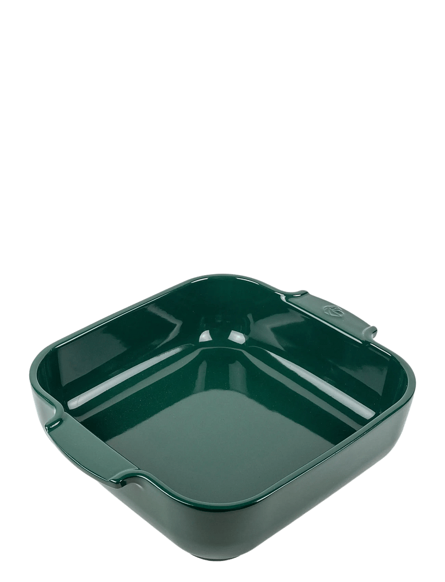 Peugeot - Appolia Firkantet ovnfad 28 cm grøn - ahjuvormid - forest green - 0