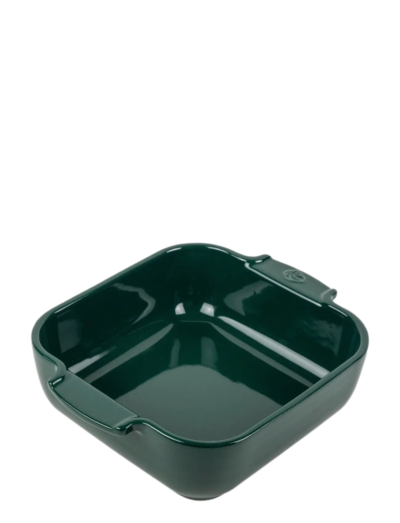 Peugeot Appolia Square Oven Dish 28 cm Satin Black - Oven dishes - FOREST GREEN / green