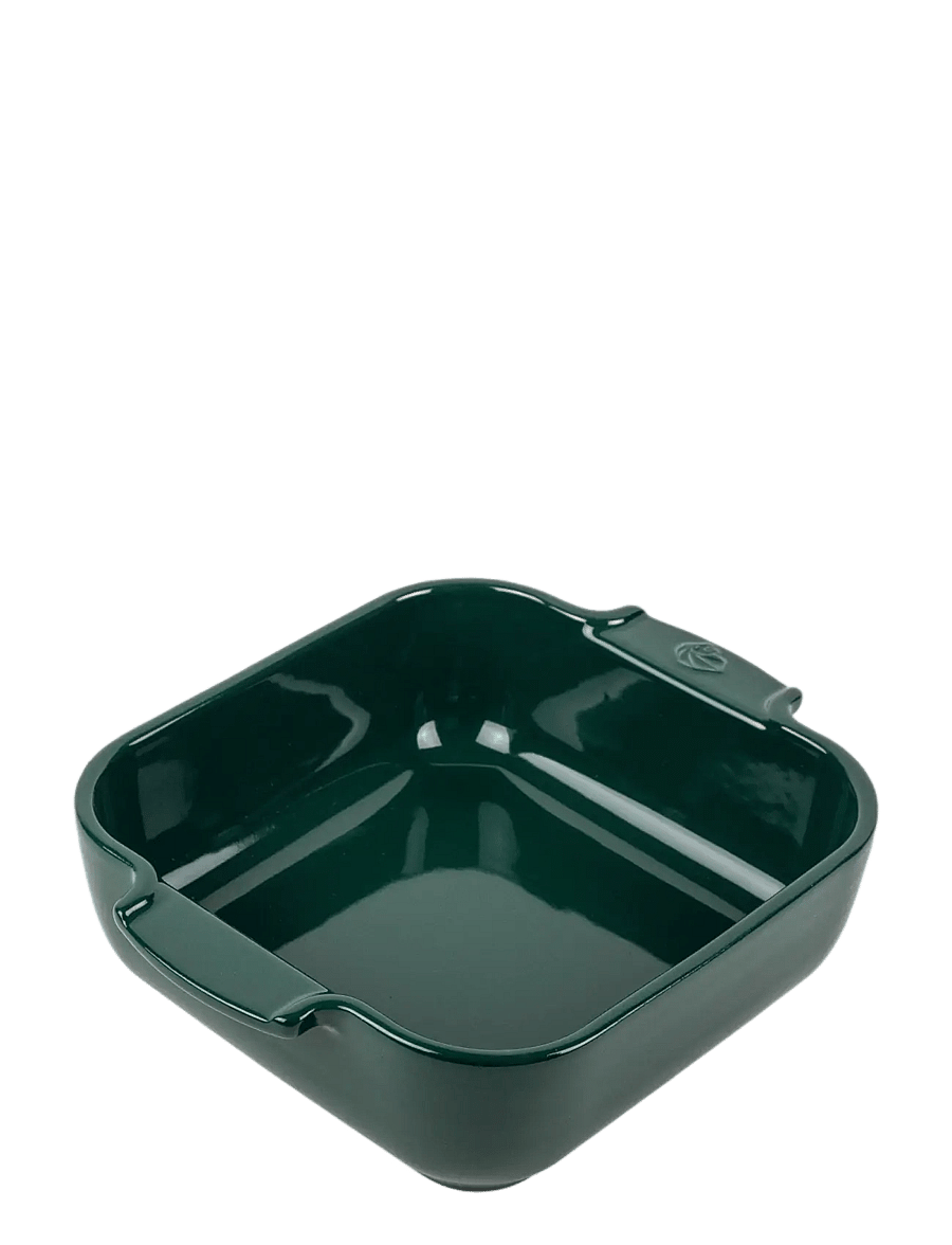 Peugeot - Appolia Firkantet ovnfad 21 cm grøn - ofenformen - forest green - 0