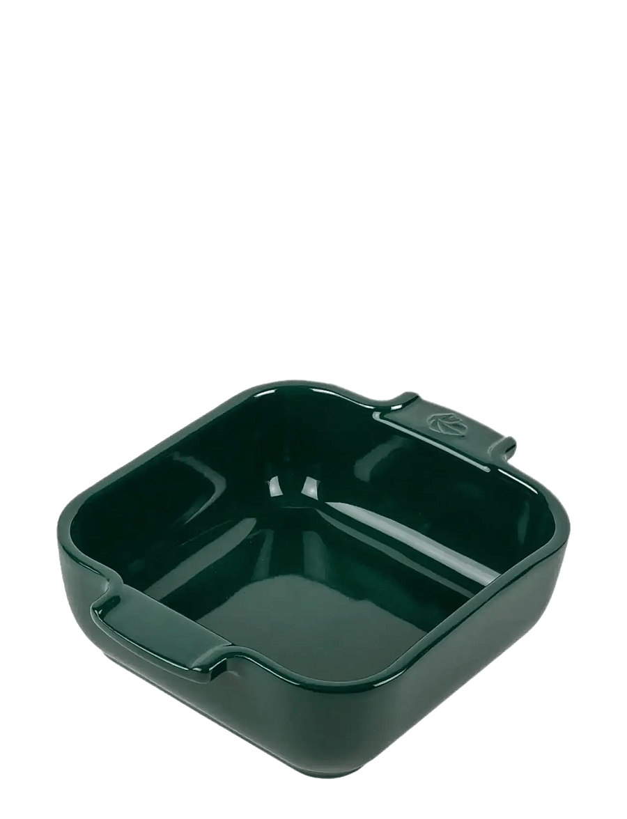 Peugeot - Appolia Firkantet ovnfad 18 cm grøn - ahjuvormid - forest green - 0