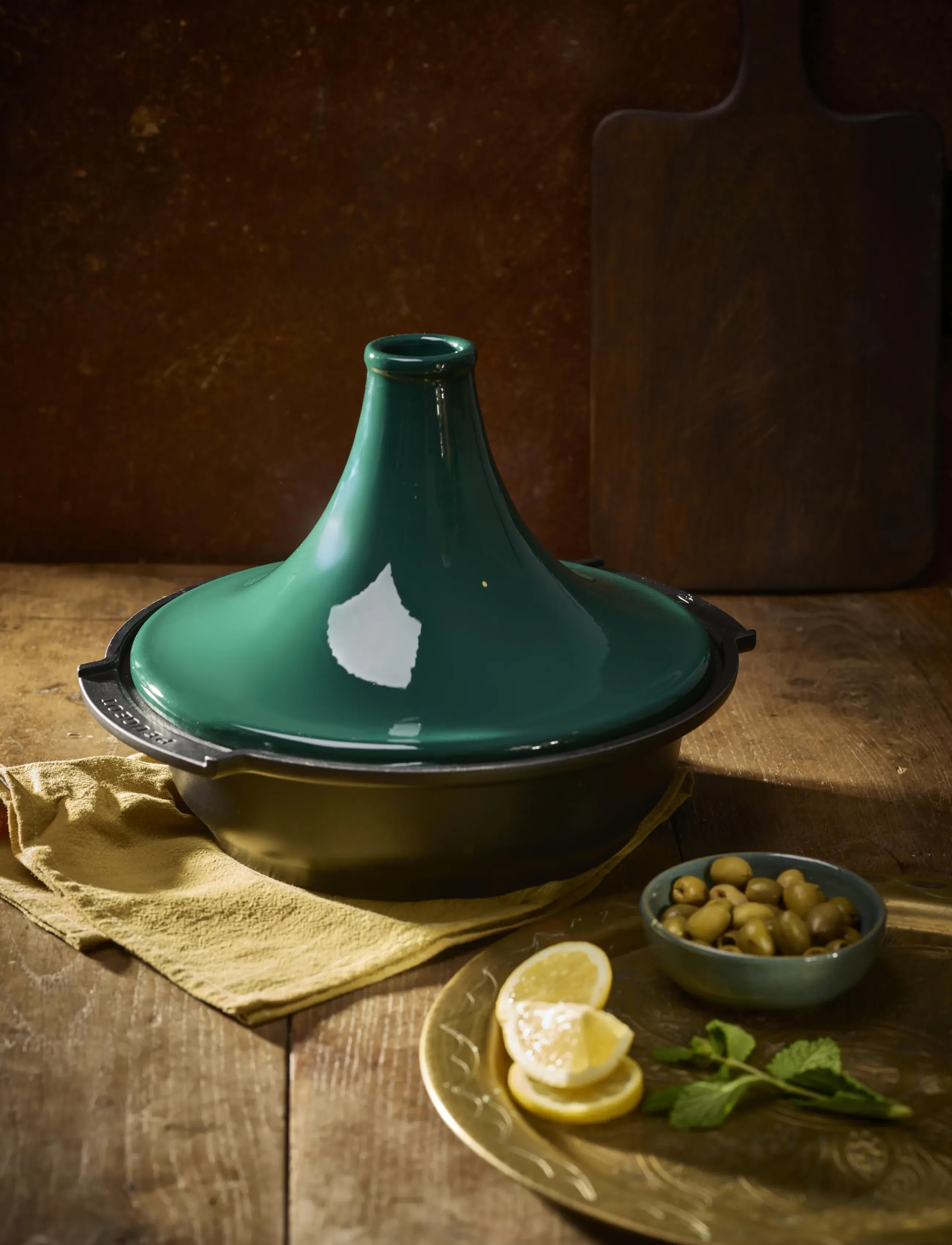 Peugeot Tajine Grøn 30 Cm., cm, Pots & Pans, Grün - Casserole Dishes, Homeware