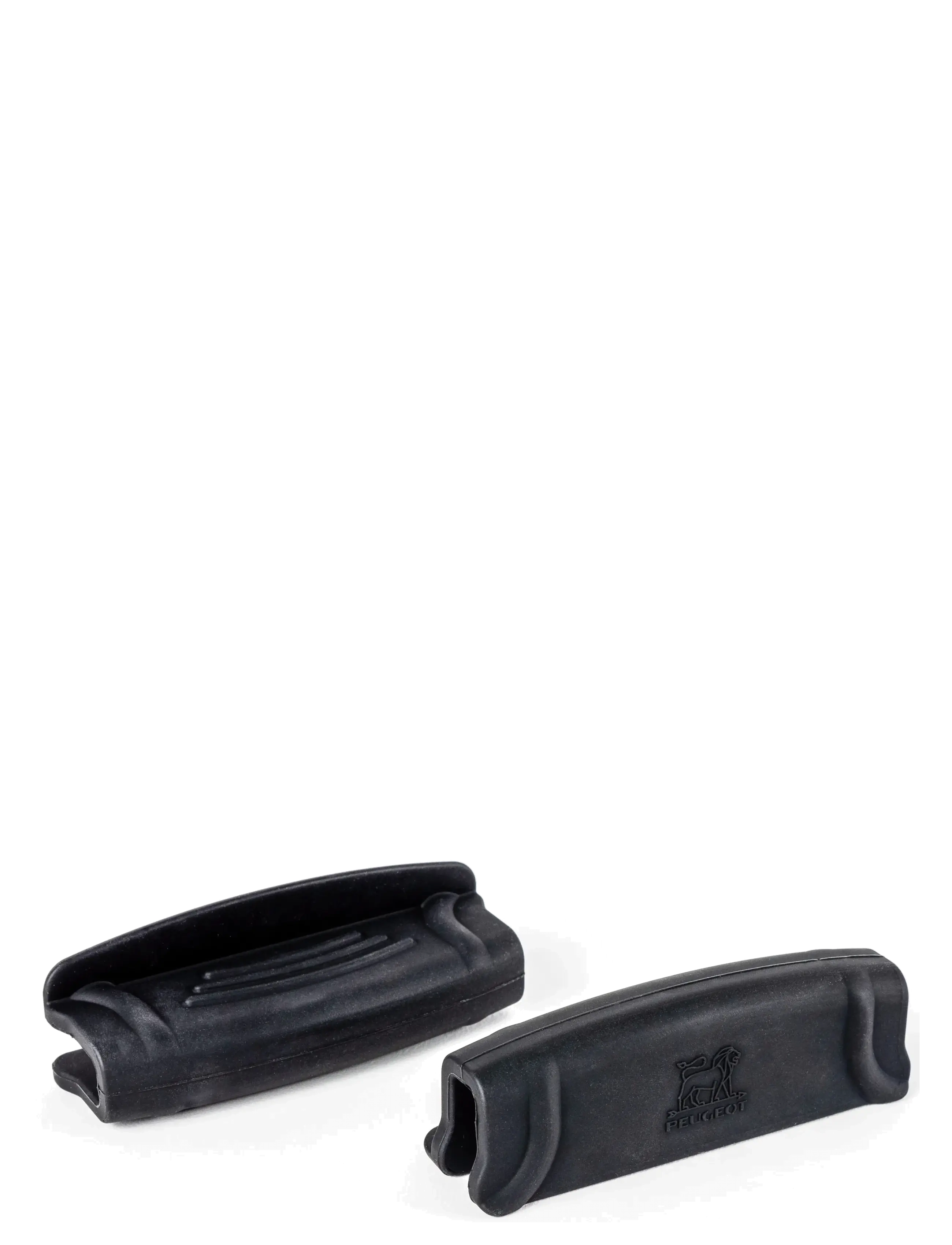 Silicone handle 2 pcs. For ceramics - BLACK