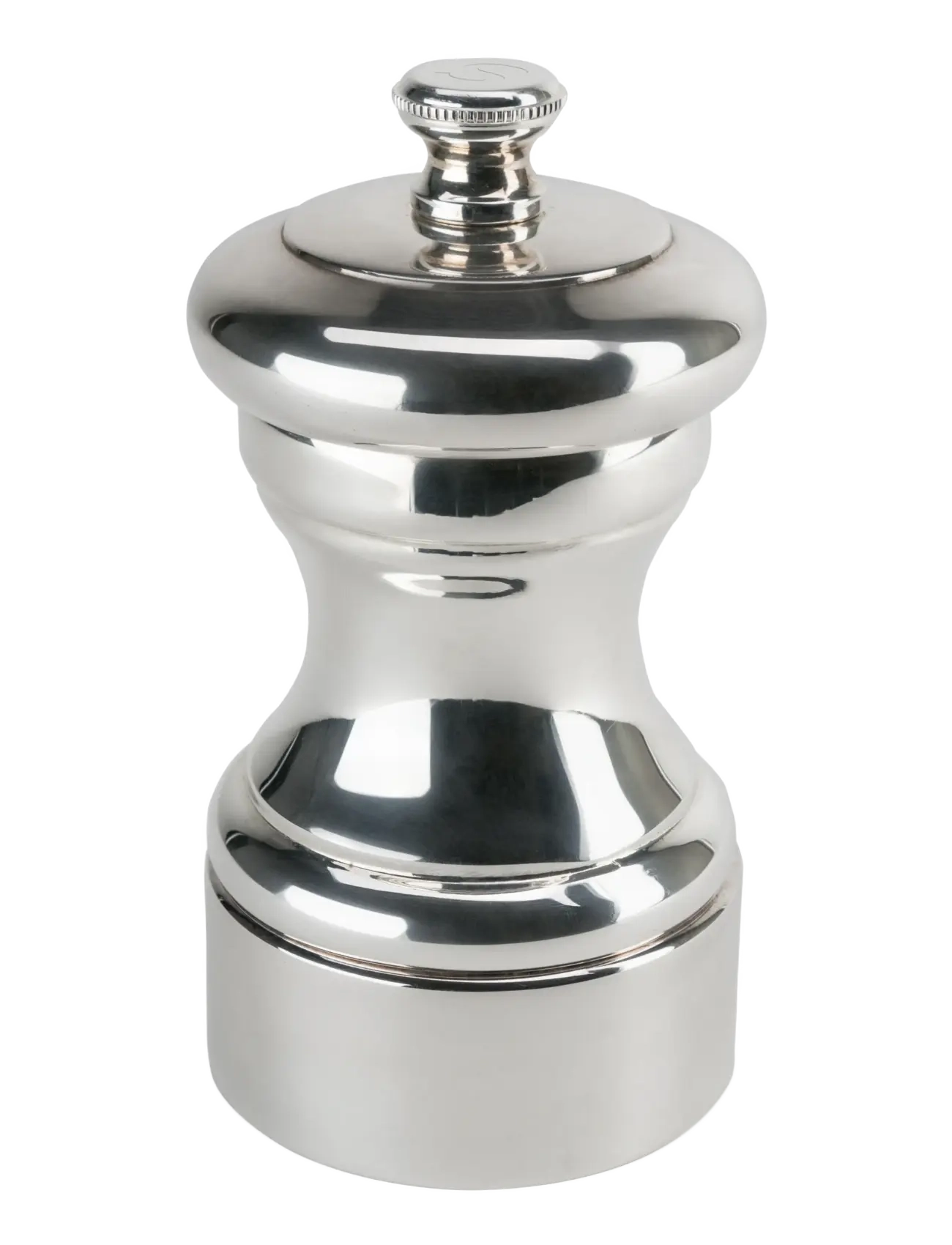 Mignonette salt grinder silver-plated 10 cm - SILVER