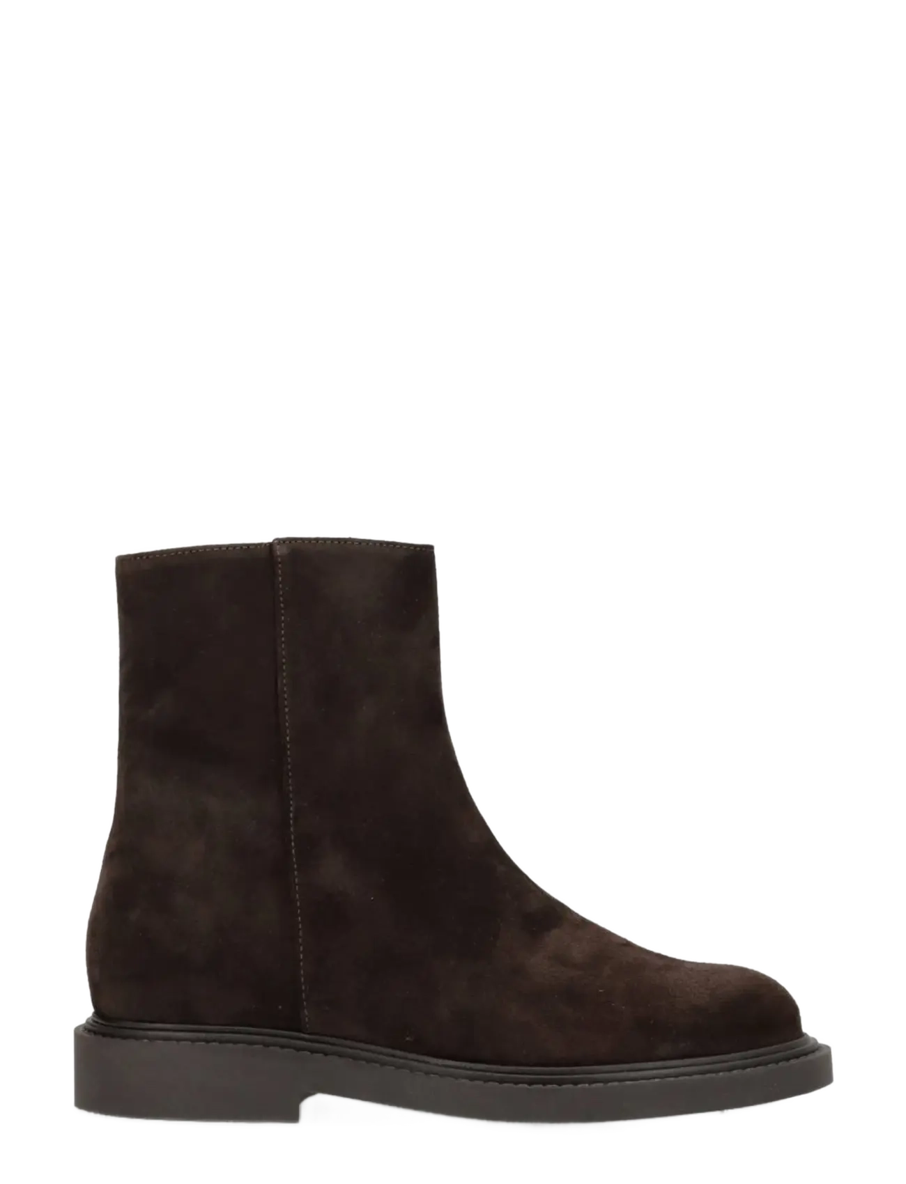 phenumb copenhagen - ALTESSA SOUTH Ankle Suede Boots - flat ankle boots - brown dark - 1