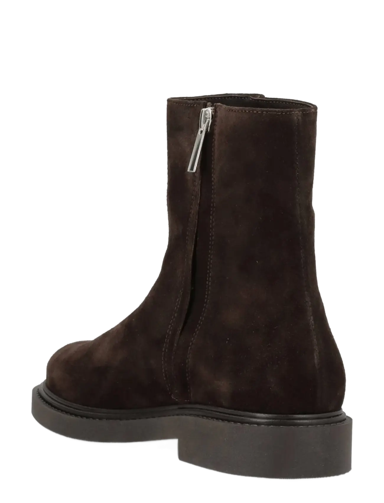 phenumb copenhagen - ALTESSA SOUTH Ankle Suede Boots - flat ankle boots - brown dark - 2