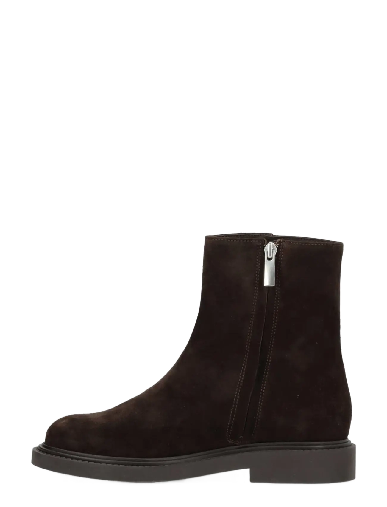 phenumb copenhagen - ALTESSA SOUTH Ankle Suede Boots - flat ankle boots - brown dark - 3