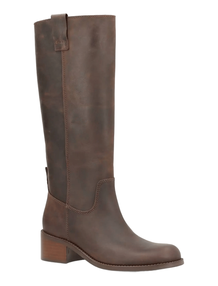 phenumb copenhagen - MARTINA Long Leather Boots - knee high boots - chocolat - 1