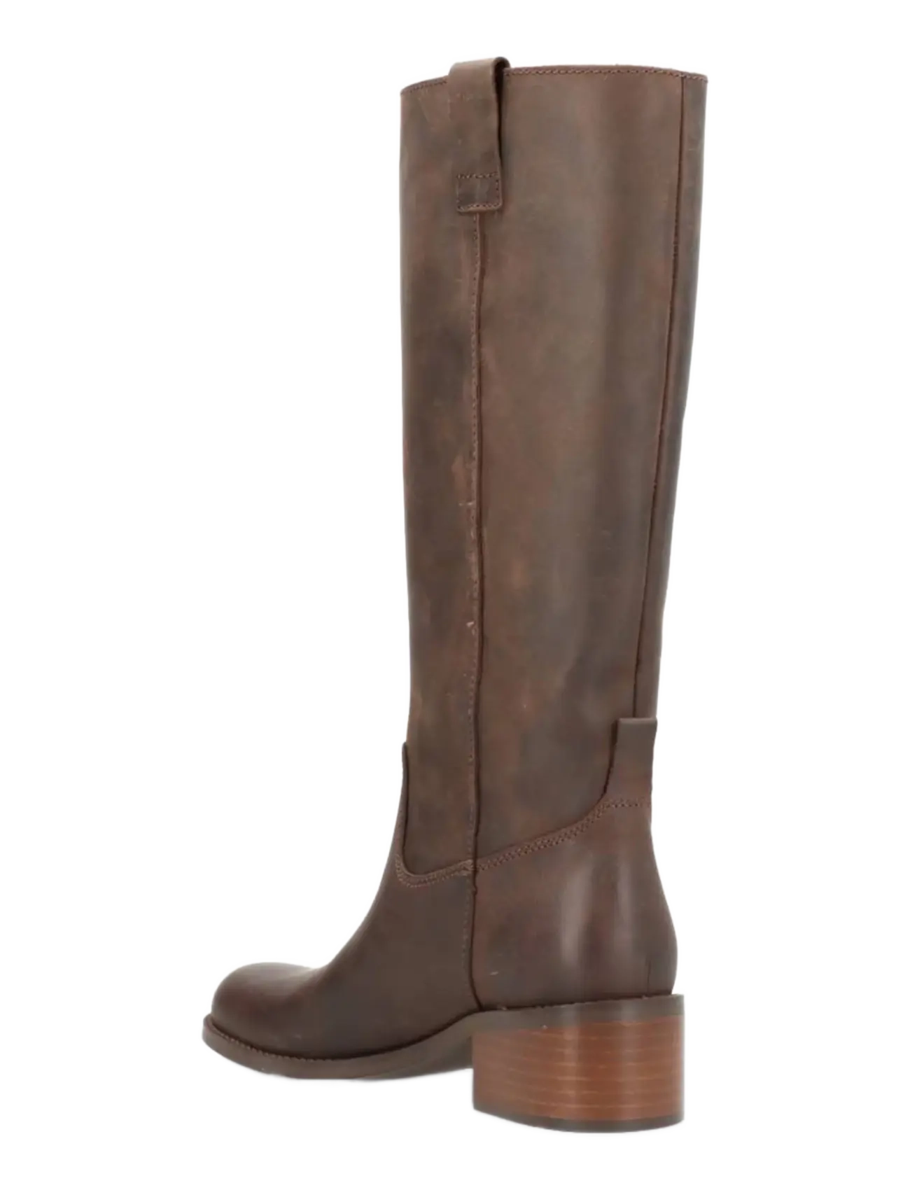 phenumb copenhagen - MARTINA Long Leather Boots - knee high boots - chocolat - 3