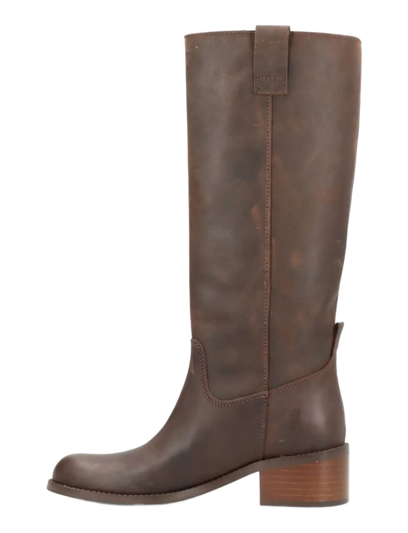 phenumb copenhagen - MARTINA Long Leather Boots - knee high boots - chocolat - 4