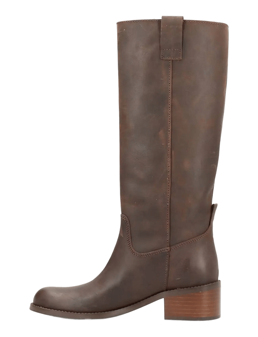 phenumb copenhagen - MARTINA Long Leather Boots - knee high boots - chocolat - 4