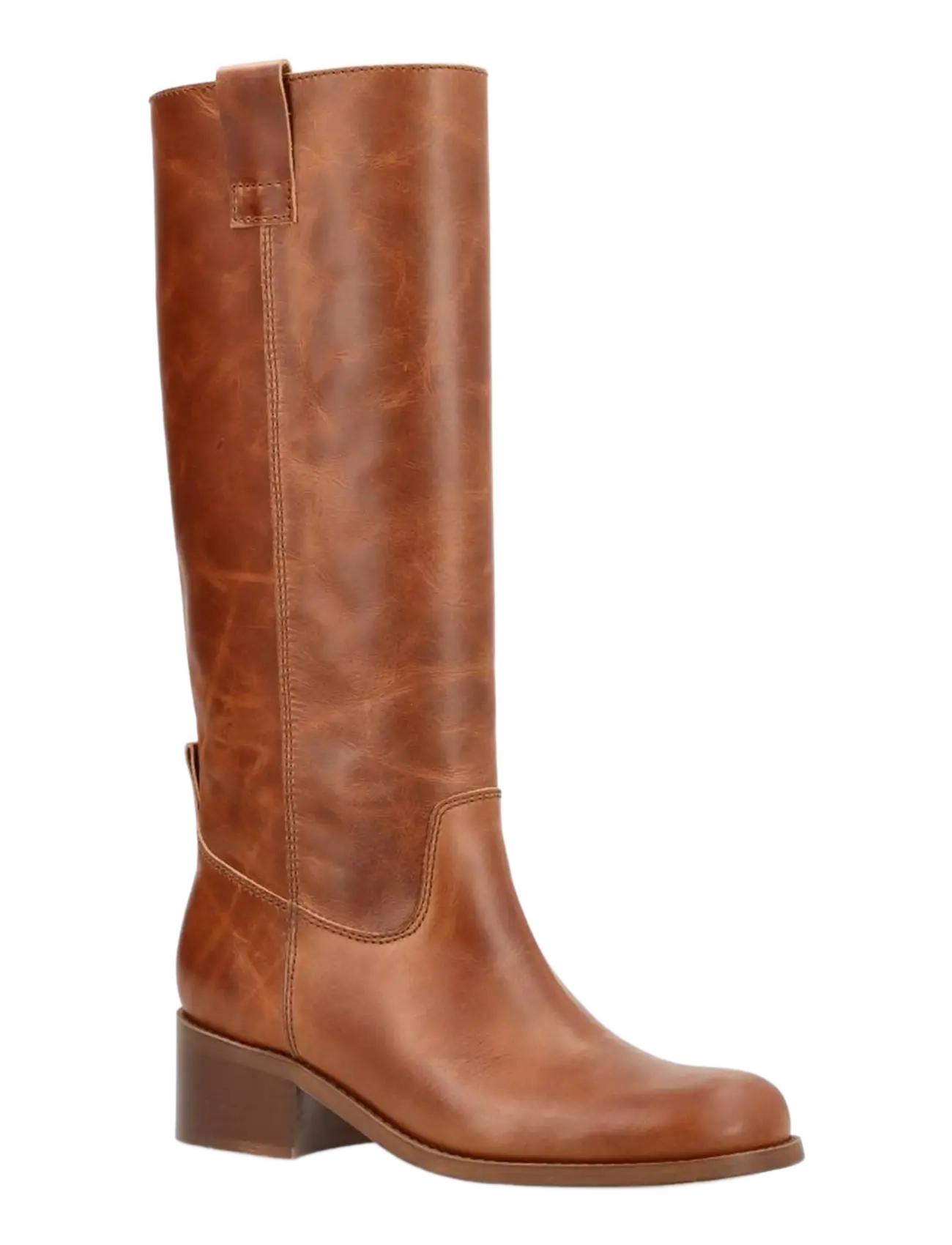 phenumb copenhagen MARTINA Long Leather Boots - Geburtstag - COGNAC / brown