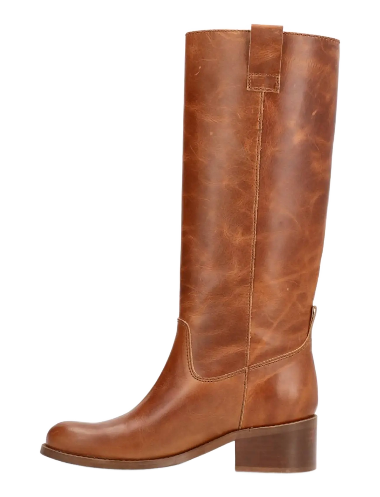 phenumb copenhagen - MARTINA Long Leather Boots - kniehohe stiefel - cognac - 4