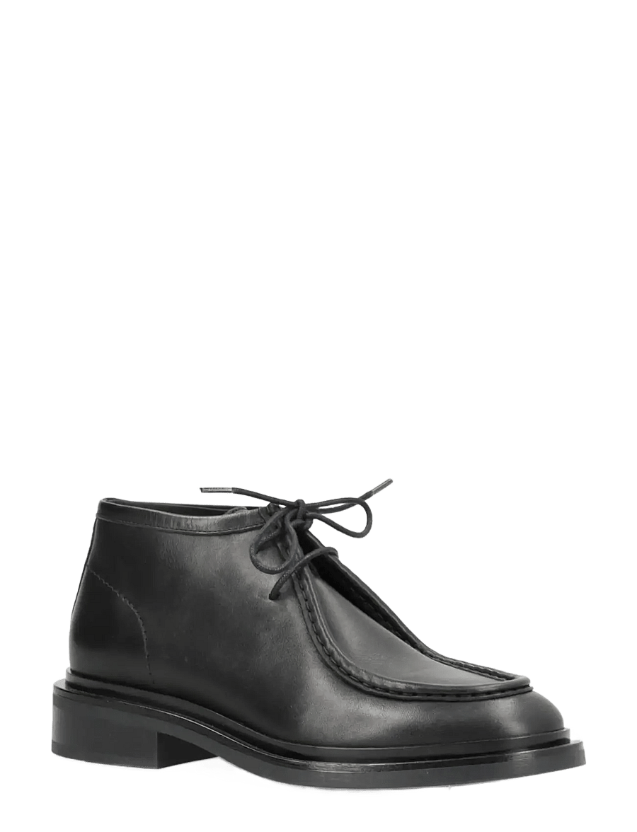 phenumb copenhagen - MAGNOLIA Ankle Leather Boots - flache stiefeletten - black - 1