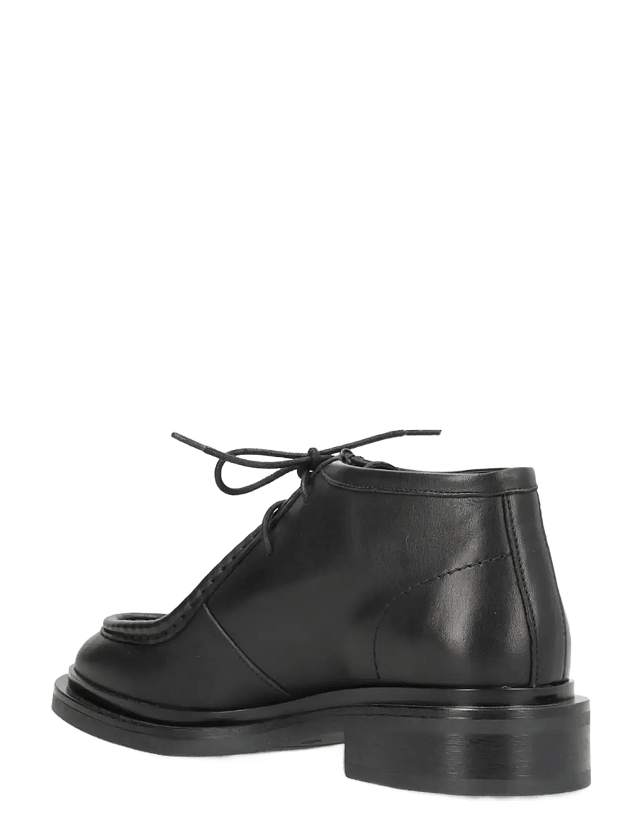 phenumb copenhagen - MAGNOLIA Ankle Leather Boots - flache stiefeletten - black - 3