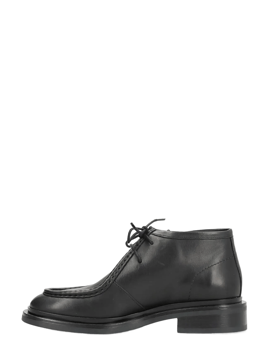 phenumb copenhagen - MAGNOLIA Ankle Leather Boots - flache stiefeletten - black - 4