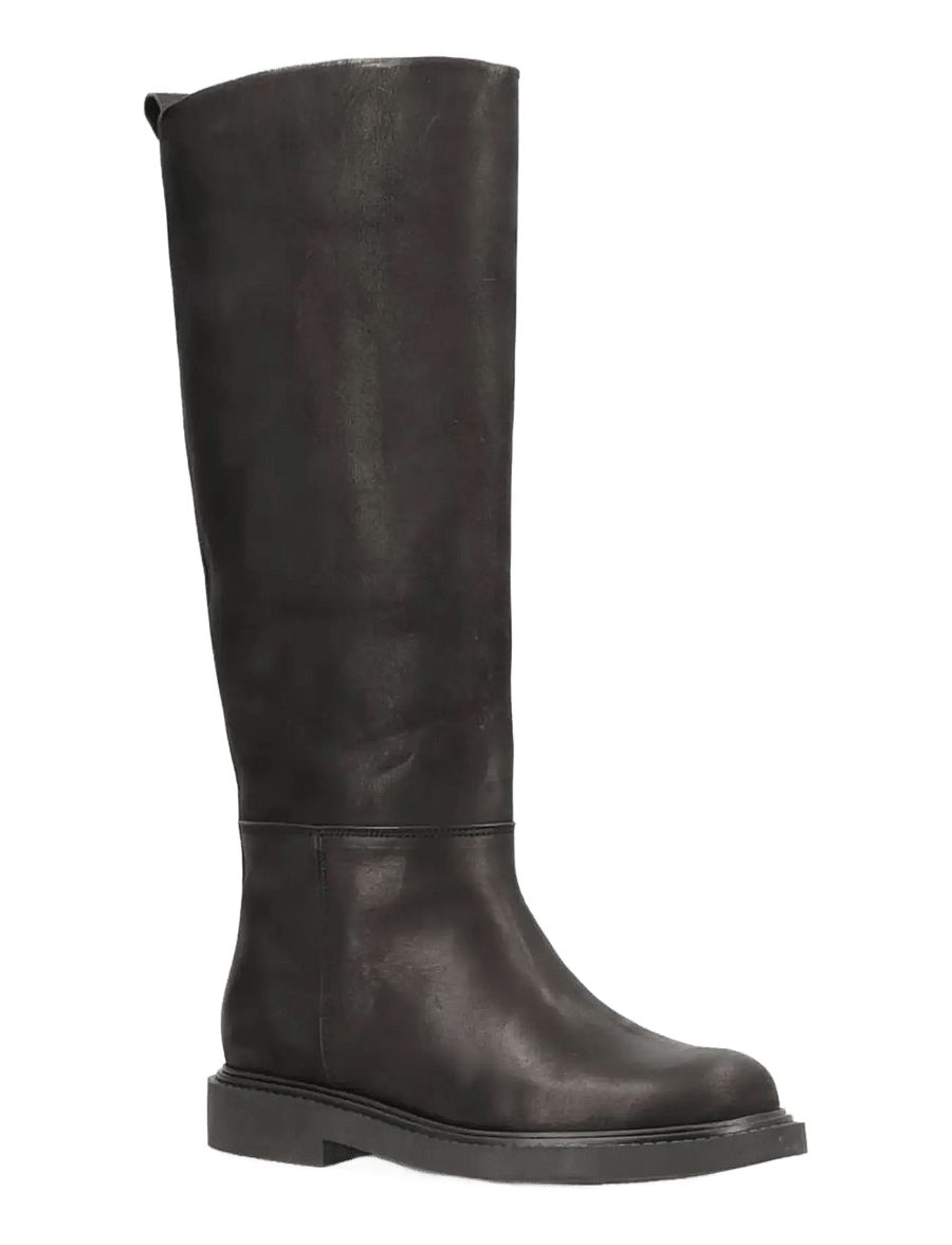 phenumb copenhagen - ALTESSA NORTH Long Leather Boots - kniehohe stiefel - black - 0